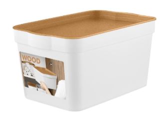 Ящик для хранения Keeplex Wood 2,3 л 21,1х14,1х11 см